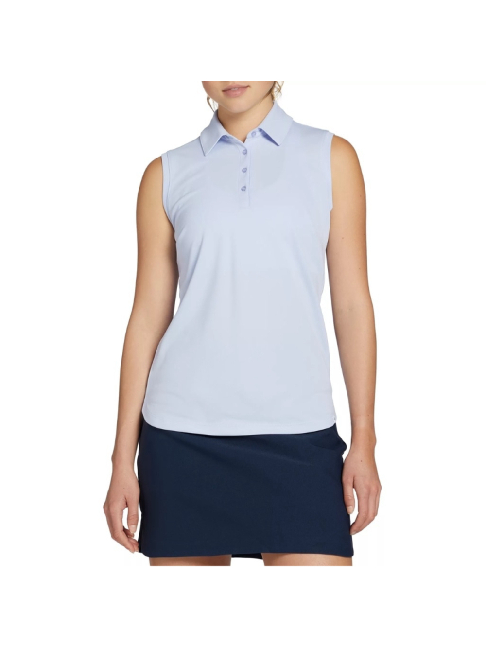 Women's lady Hagen sleeveless Polo Shirt Size xxl Purple